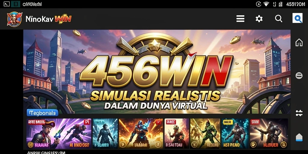 Tampilan gameplay 456WIN yang menakjubkan dan interaktif.