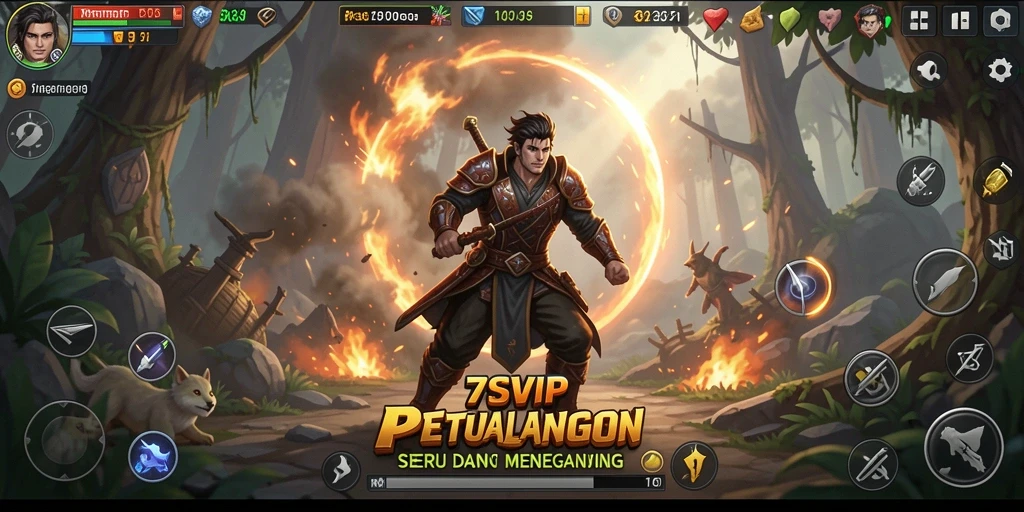 Gameplay 7SVIP yang intens dan penuh aksi.