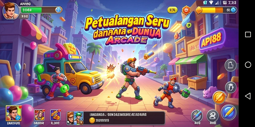 Gameplay menegangkan dalam API88 dengan tantangan arcade yang seru.
