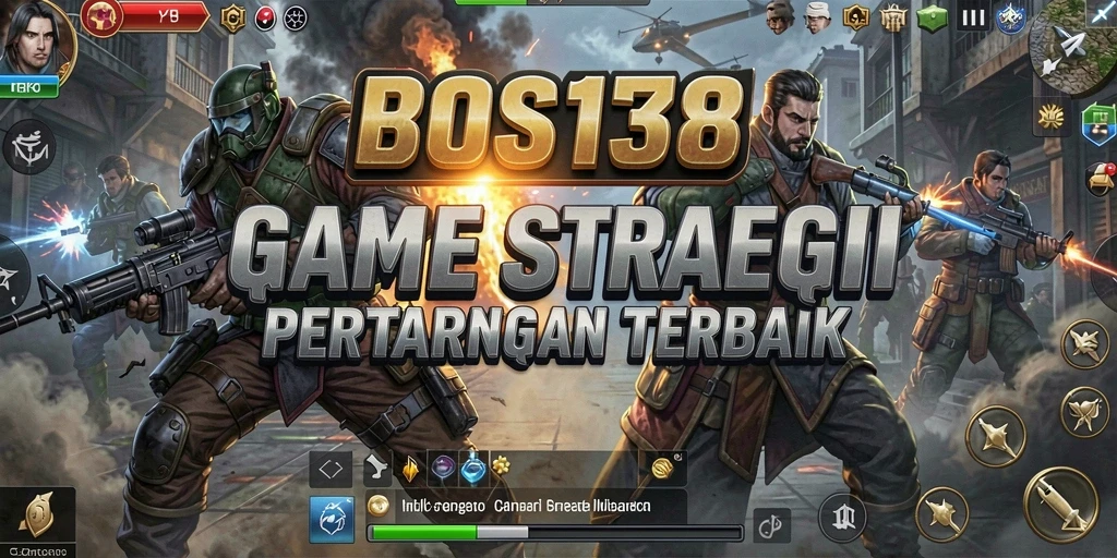 Tampilan strategis gameplay dalam BOS138 yang mendebarkan.