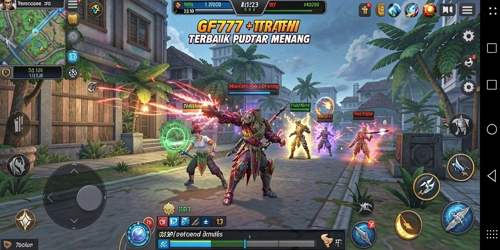 Tampilan menarik dari pertempuran strategis di GF777.