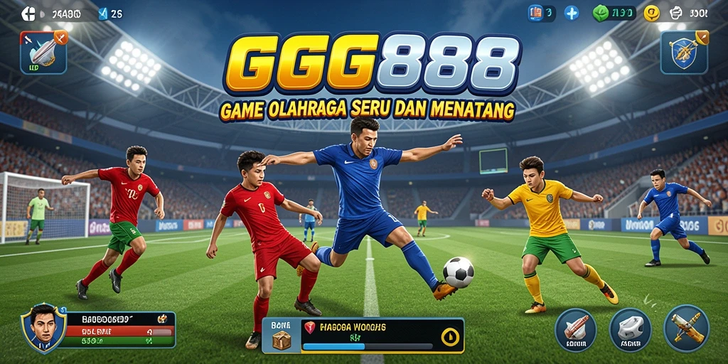 Tampilan gameplay menegangkan dan penuh aksi di GGG888.