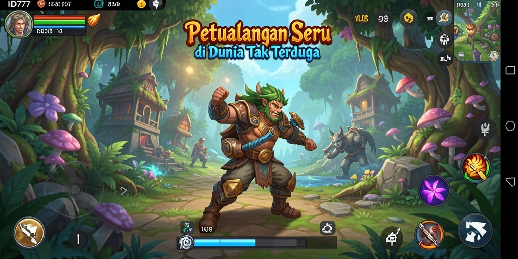 Tampilan gameplay ID777 menunjukkan petualangan menegangkan dan imersif.
