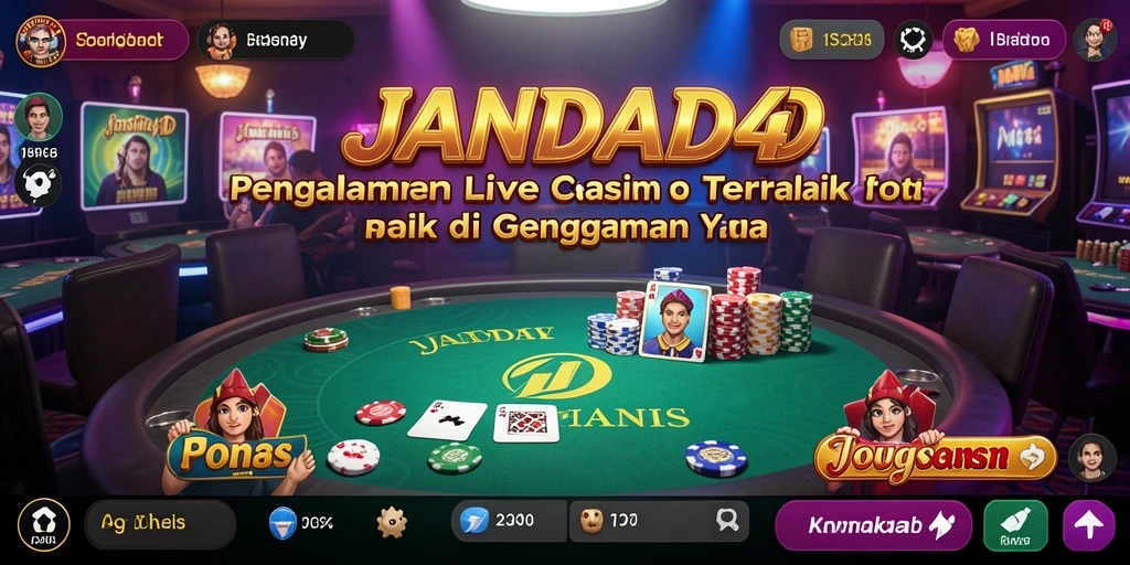 Tampilan gameplay JANDA4D yang seru dan interaktif.