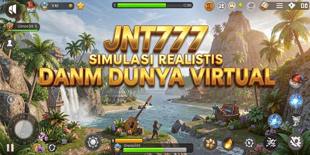 Tampilan gameplay JNT777 yang mendalam dan interaktif.