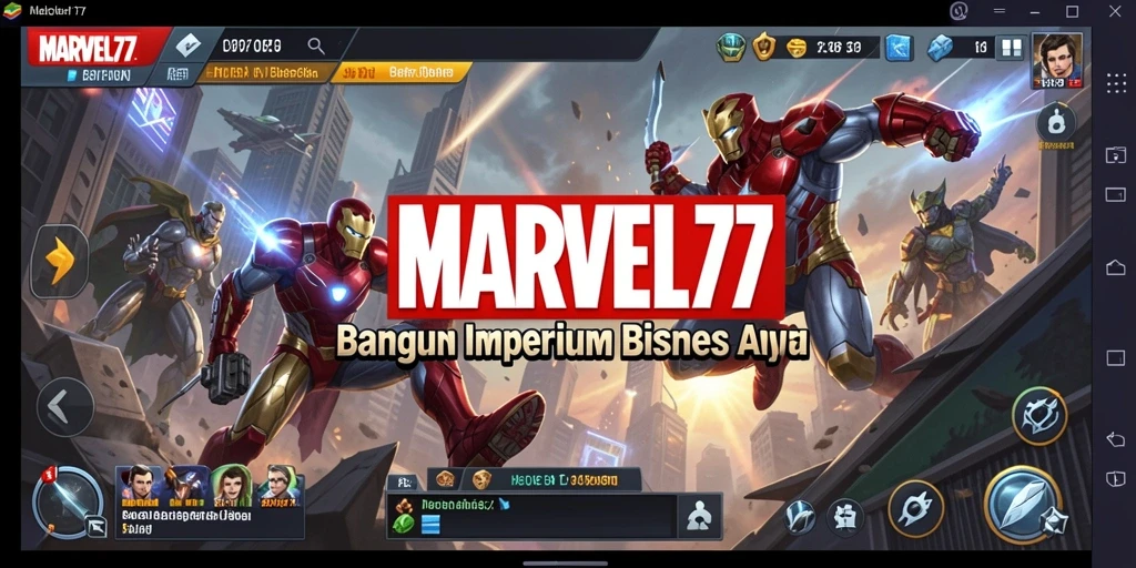 Tampilan gameplay menarik di MARVEL77 dengan berbagai pilihan bisnis.