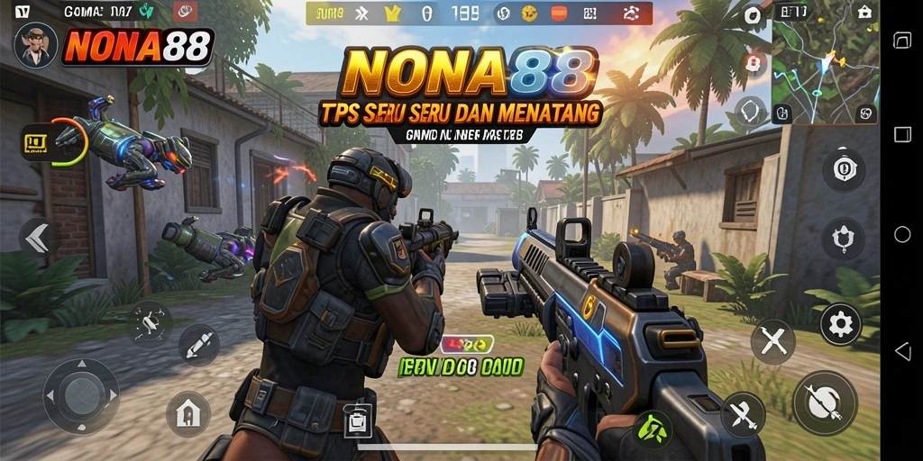 Tampilan menarik dari gameplay NONA88 yang intens dan penuh aksi.