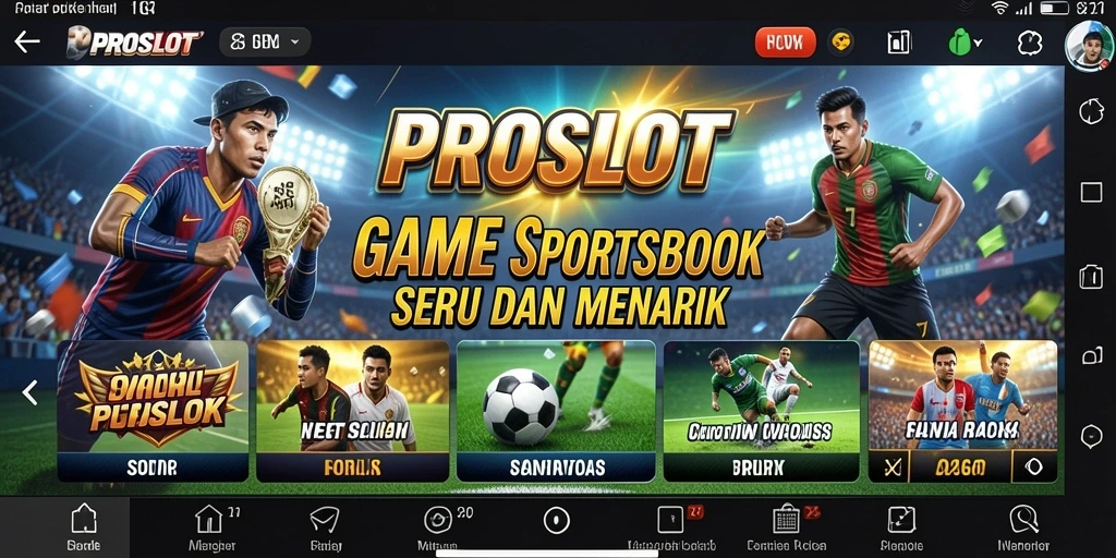 Tampilan gameplay yang menarik dan interaktif dari PROSLOT.