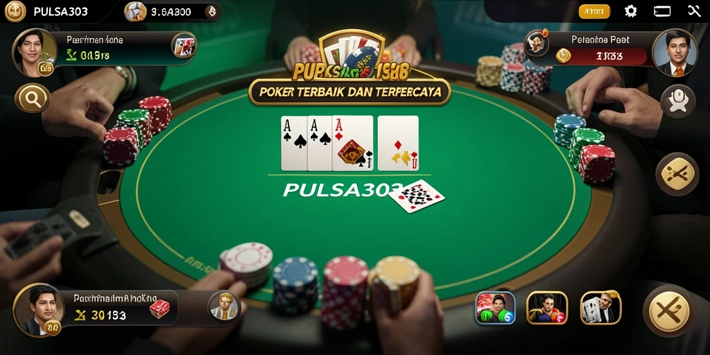 Gameplay seru PULSA303 dengan berbagai jenis permainan poker.