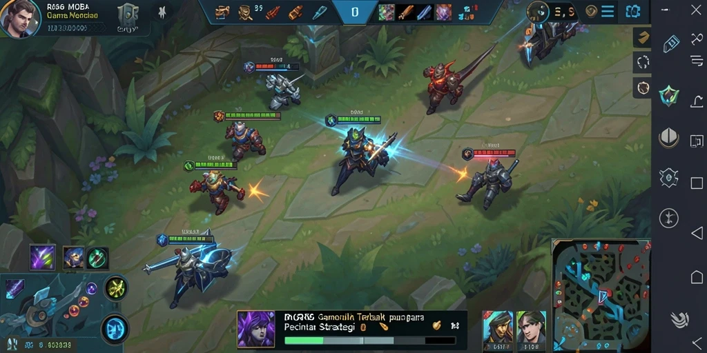 Screenshot gameplay R6R6 dengan aksi bertarung tim yang intens.
