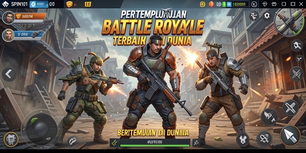 Tampilan epic dari pertarungan di SPIN101 yang menegangkan.