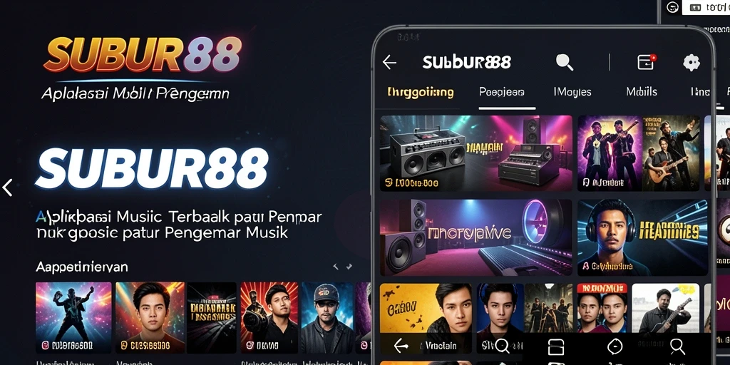 Tampilan menarik dari gameplay SUBUR88 yang menampilkan fitur musik.
