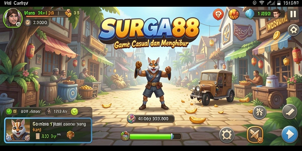Tampilan gameplay SURGA88 yang seru dan menyenangkan.