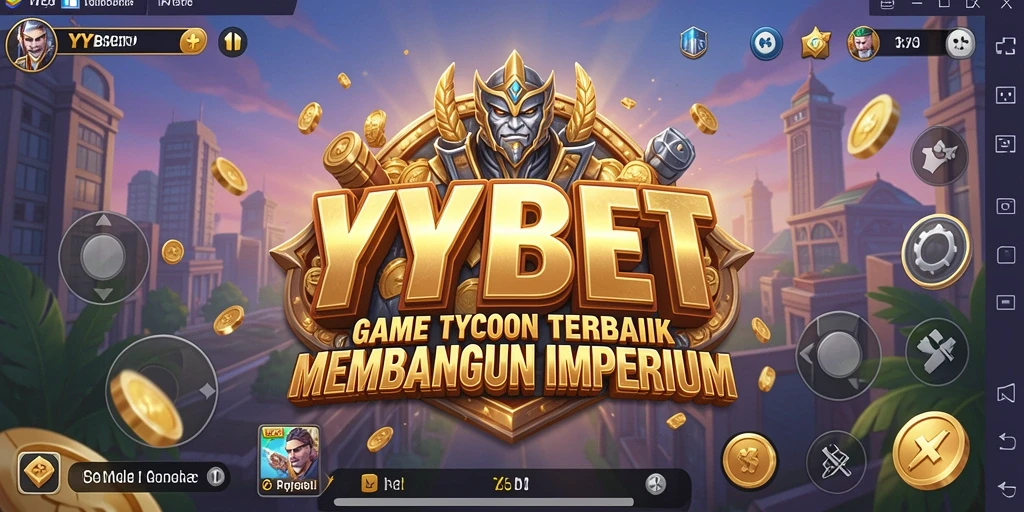 Tampilan gameplay YYBET menampilkan keseruan membangun bisnis Tycoon.